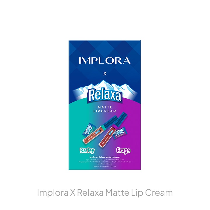 Implora X Relaxa Matte Lip Cream